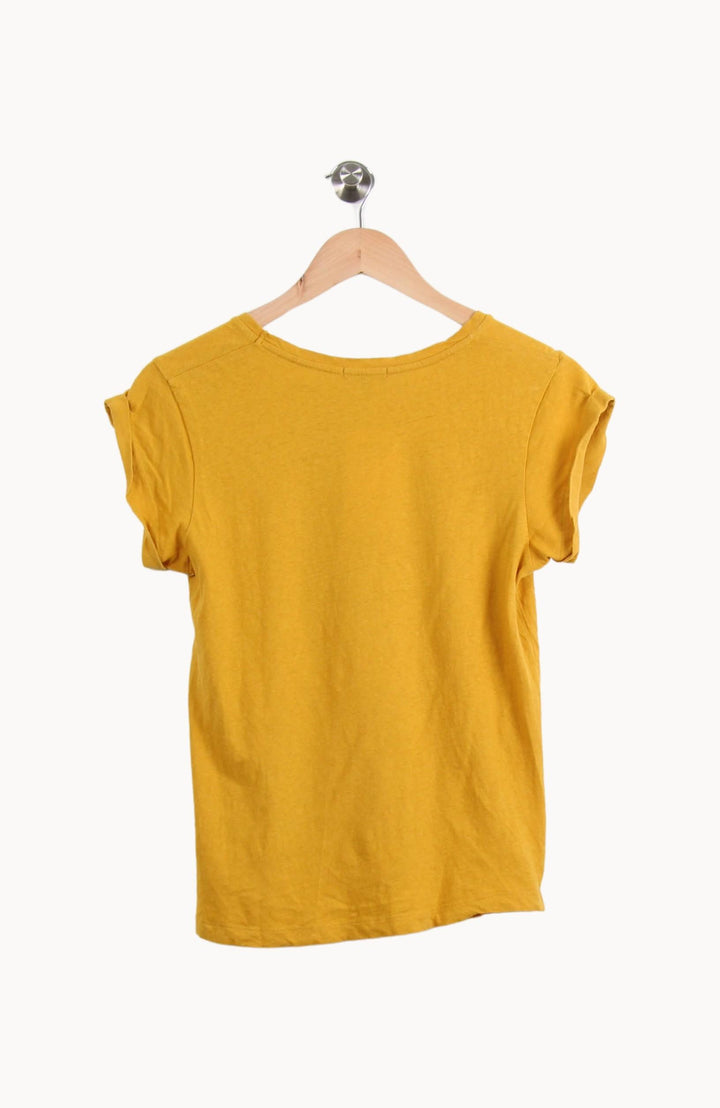 Tee-shirt Jaune - Taille XS/34 de la marque Soeur | PARAD62441 - Vendu par Paradigme - Image 4