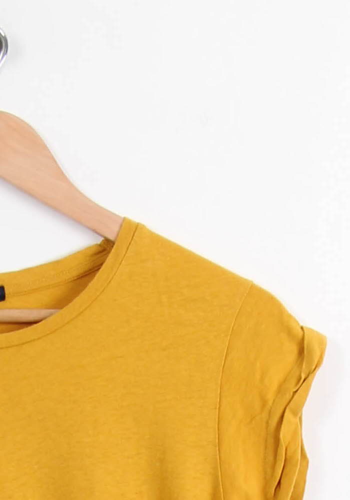 Tee-shirt Jaune - Taille XS/34 de la marque Soeur | PARAD62441 - Vendu par Paradigme - Image 3