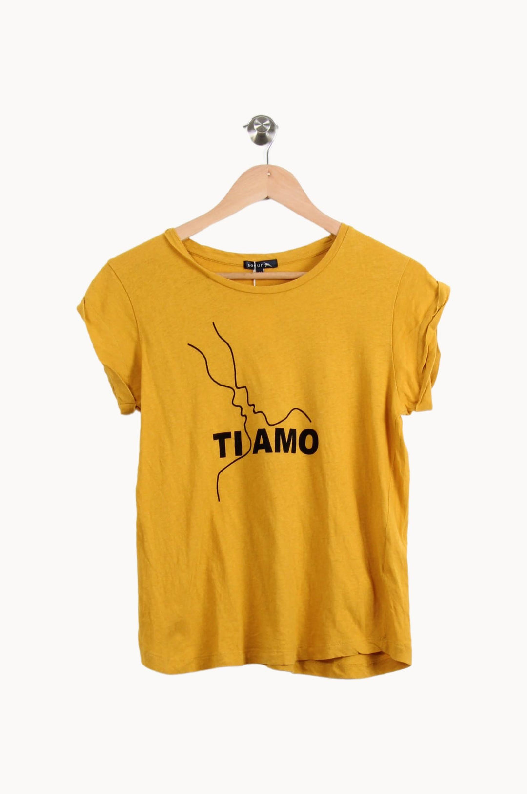 Tee-shirt Jaune - Taille XS/34 de la marque Soeur | PARAD62441 - Vendu par Paradigme - Image 2