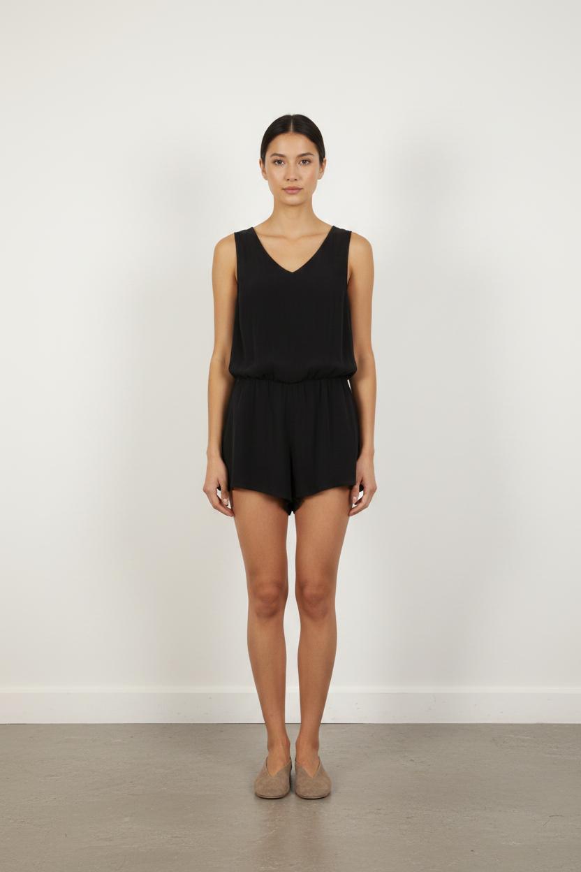 Combishort Noir - Taille XS/34