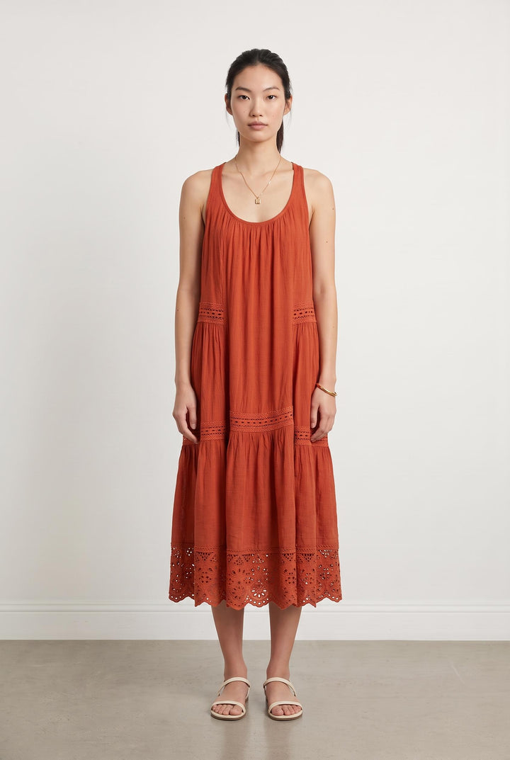 Robe Sans Manches Rouge - Taille XS/34 de la marque Comptoir des Cotonniers | PARAD62459 - Vendu par Paradigme - Image 1