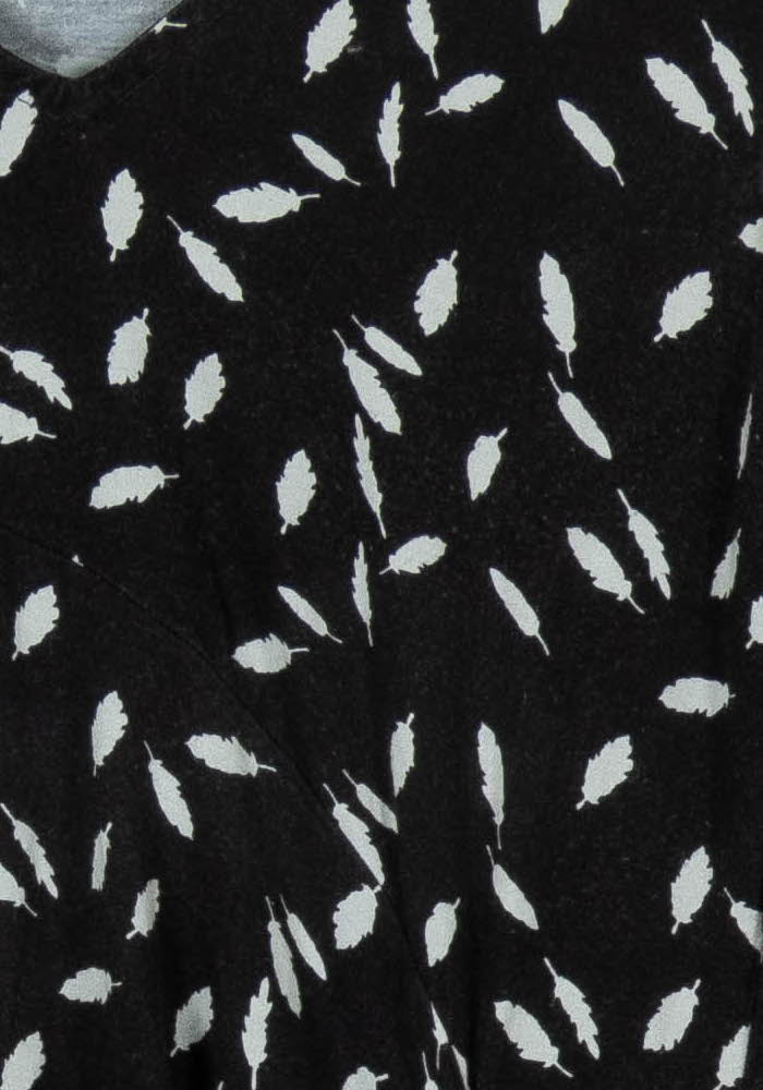 Robe Noire et Blanche - Taille M/38 de la marque La Fée Maraboutée | PARAD62460 - Vendu par Paradigme - Image 3