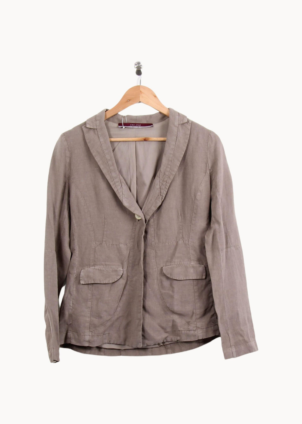 Blazer Beige - Taille XS/34 de la marque One Step | PARAD62462 - Vendu par Paradigme - Image 2