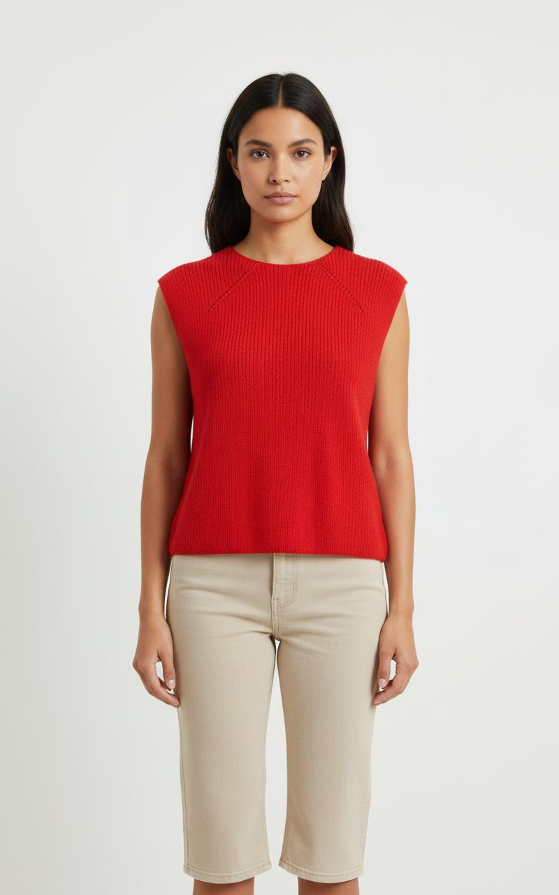 Débardeur Rouge - Taille S/36