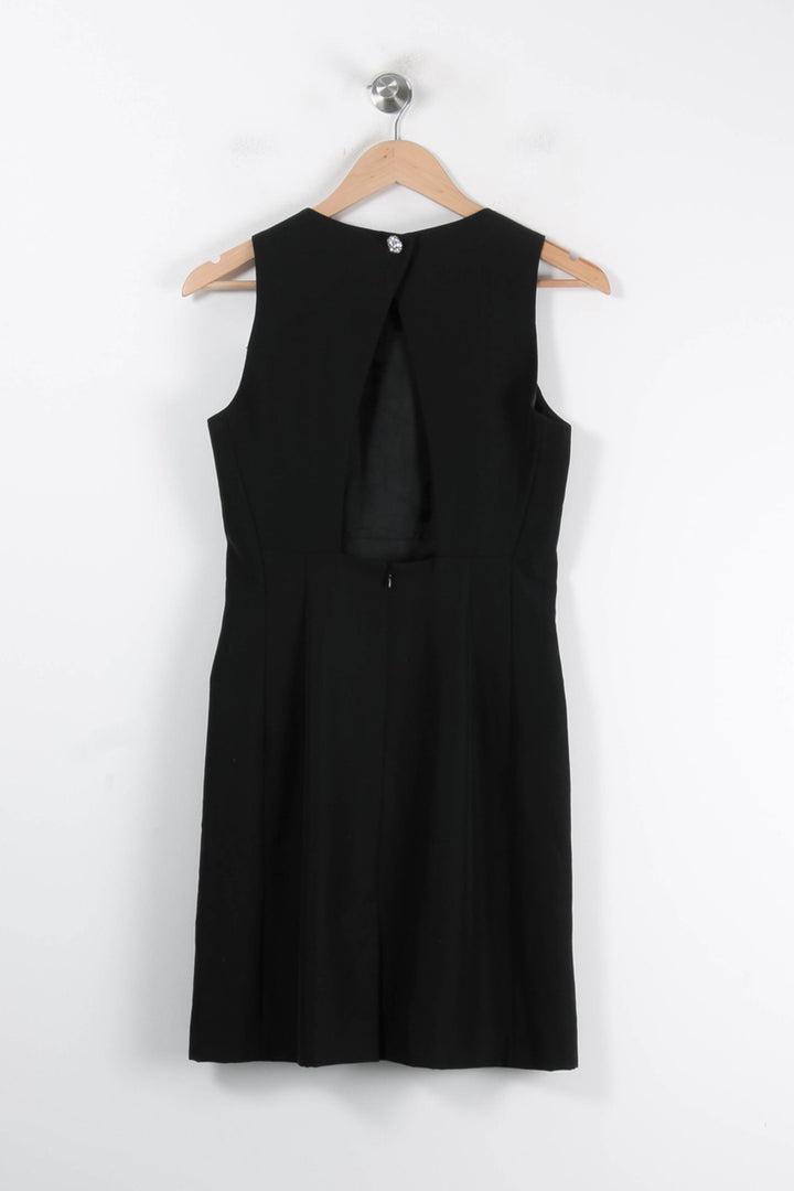 Robe Droite Noire - Taille S/36 de la marque Tara Jarmon | PARAD62470 - Vendu par Paradigme - Image 4