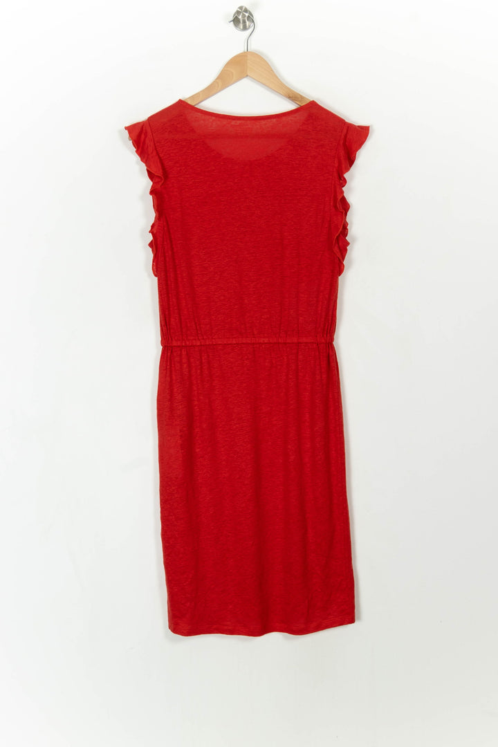 Robe Rouge - Taille S/36 de la marque Majestic Filatures | PARAD62472 - Vendu par Paradigme - Image 4
