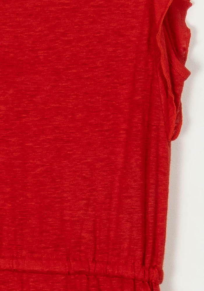 Robe Rouge - Taille S/36 de la marque Majestic Filatures | PARAD62472 - Vendu par Paradigme - Image 3