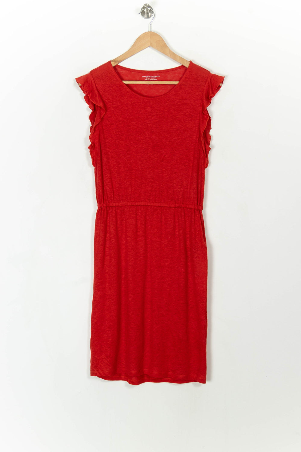 Robe Rouge - Taille S/36 de la marque Majestic Filatures | PARAD62472 - Vendu par Paradigme - Image 2
