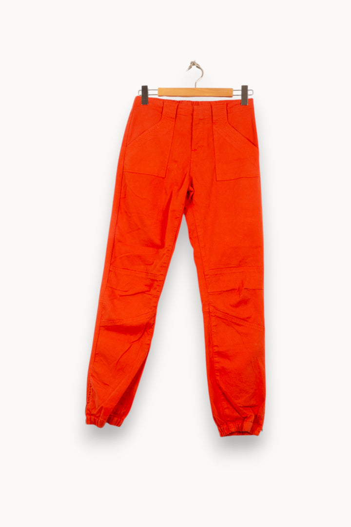 Pantalon Cargo Orange - Taille S/36 de la marque Bérénice | PARAD62478 - Vendu par Paradigme - Image 2