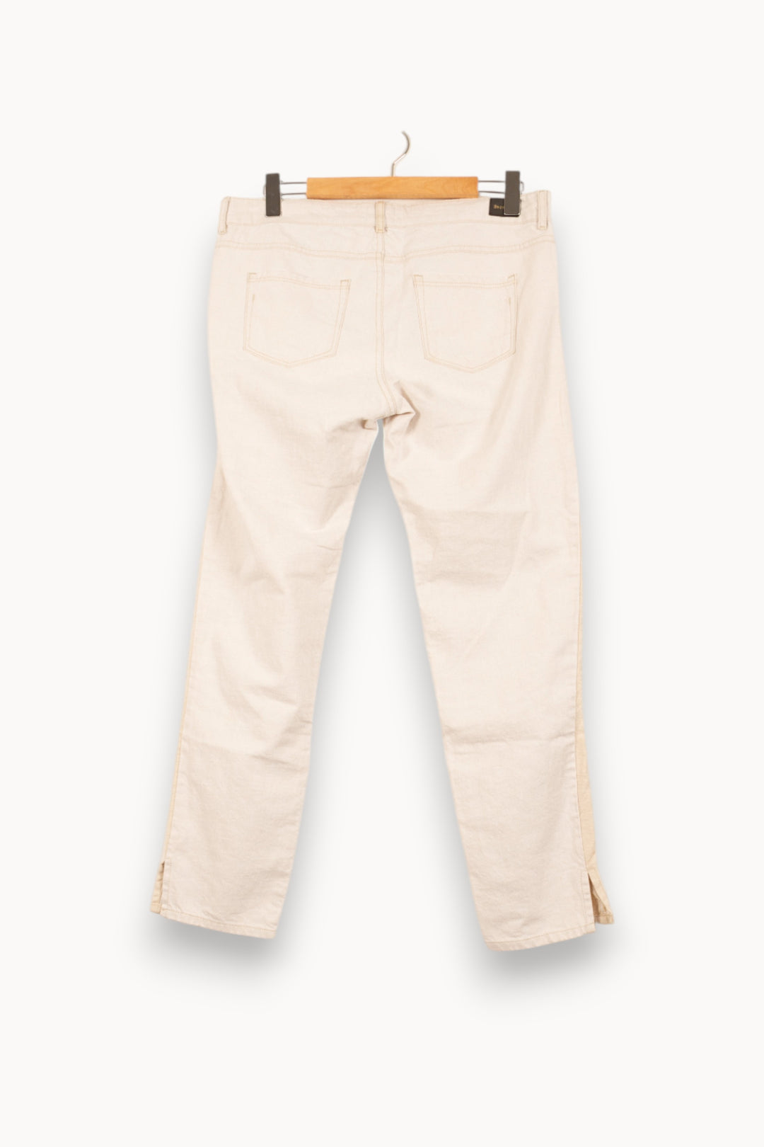Jean Beige - Taille L/40 de la marque Bérénice | PARAD62484 - Vendu par Paradigme - Image 4