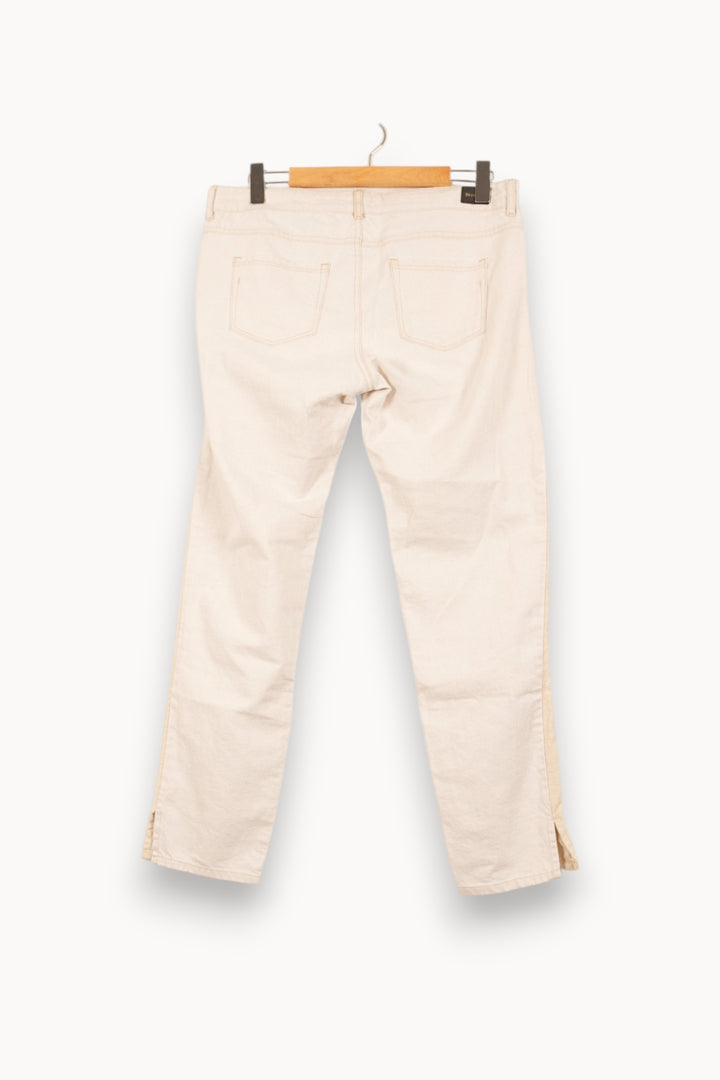 Jean Beige - Taille L/40 de la marque Bérénice | PARAD62484 - Vendu par Paradigme - Image 4