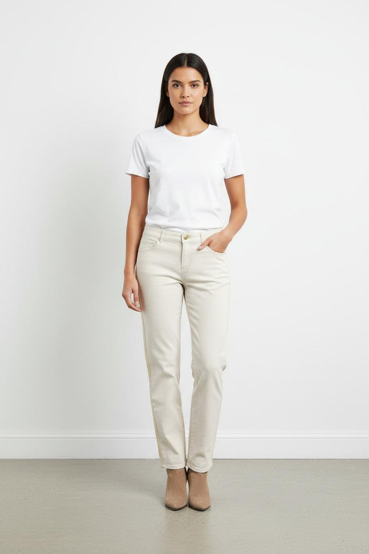 Jean Beige - Taille L/40