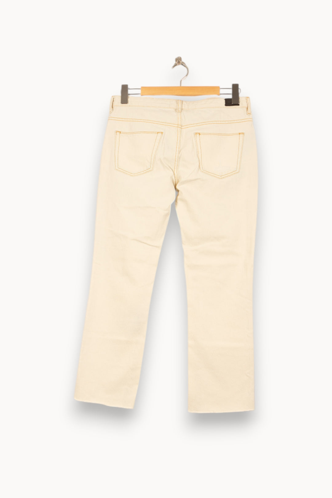 Jean Beige - Taille S/36 de la marque Bérénice | PARAD62485 - Vendu par Paradigme - Image 4