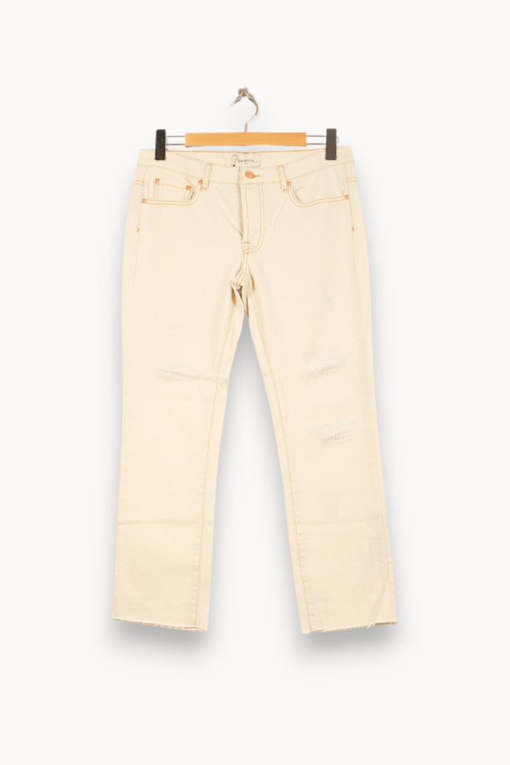 Jean Beige - Taille S/36 de la marque Bérénice | PARAD62485 - Vendu par Paradigme - Image 2