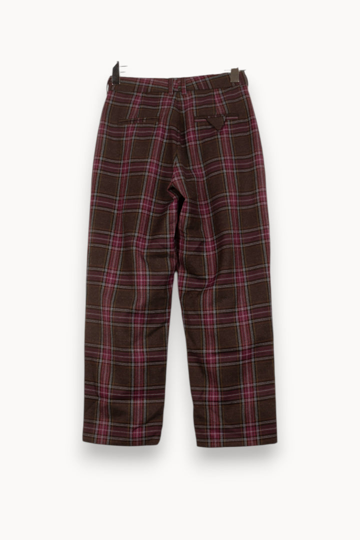 Pantalon Large Marron et Rouge - Taille S/36 de la marque Bérénice | PARAD62486 - Vendu par Paradigme - Image 4