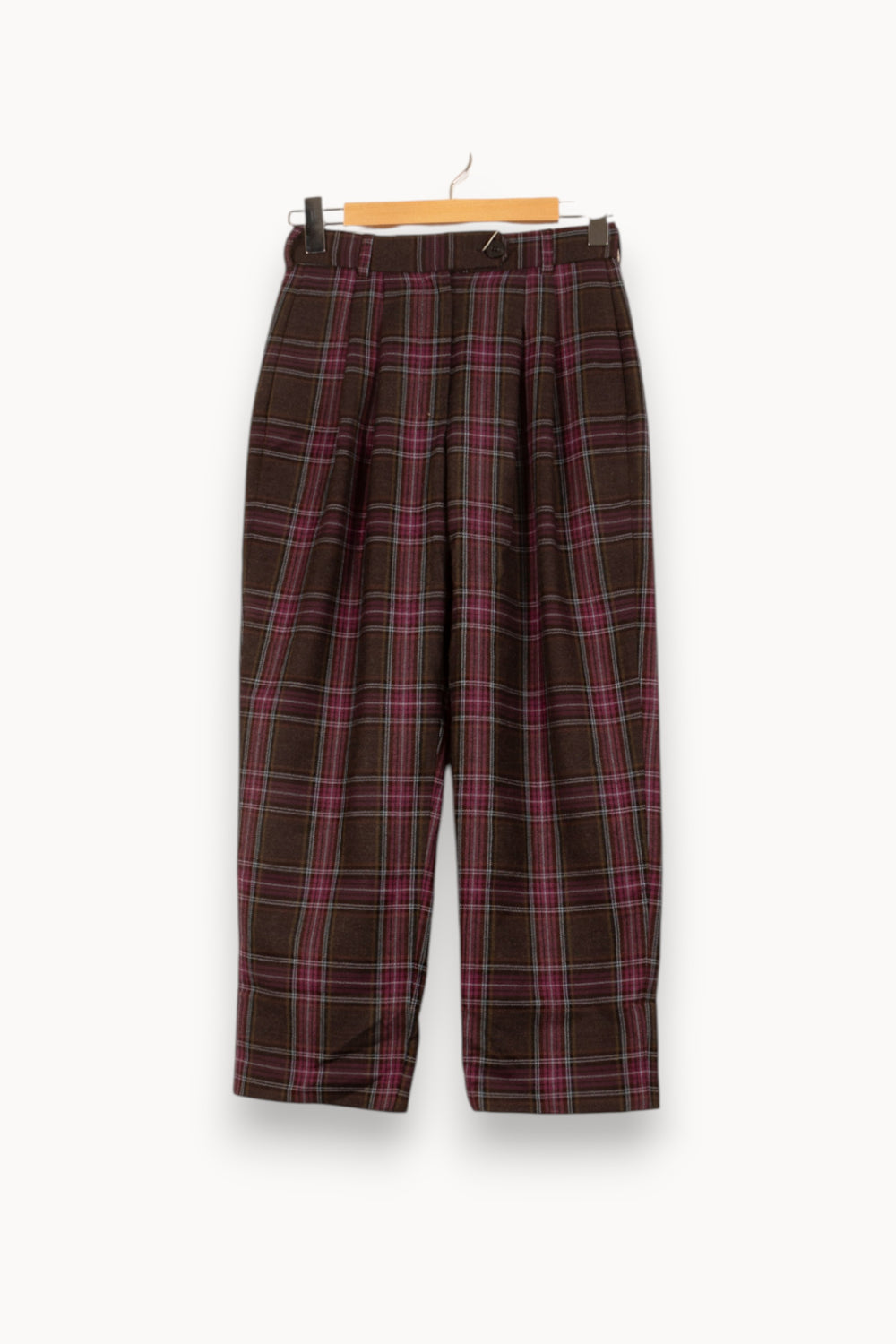 Pantalon Large Marron et Rouge - Taille S/36 de la marque Bérénice | PARAD62486 - Vendu par Paradigme - Image 2