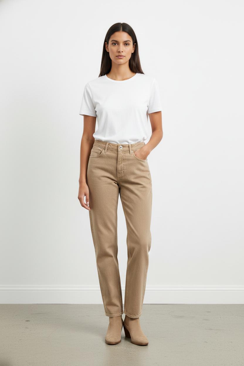 Jean Beige - Taille M/38