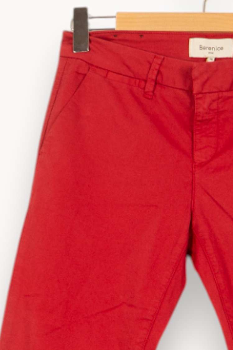 Pantalon Rouge - Taille S/36 de la marque Bérénice | PARAD62491 - Vendu par Paradigme - Image 3