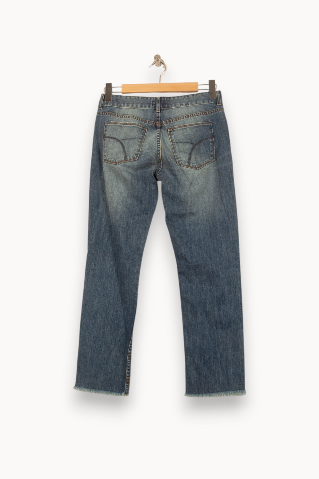 Jean Droit Bleu - Taille S/36 de la marque Bérénice | PARAD62493 - Vendu par Paradigme - Image 4