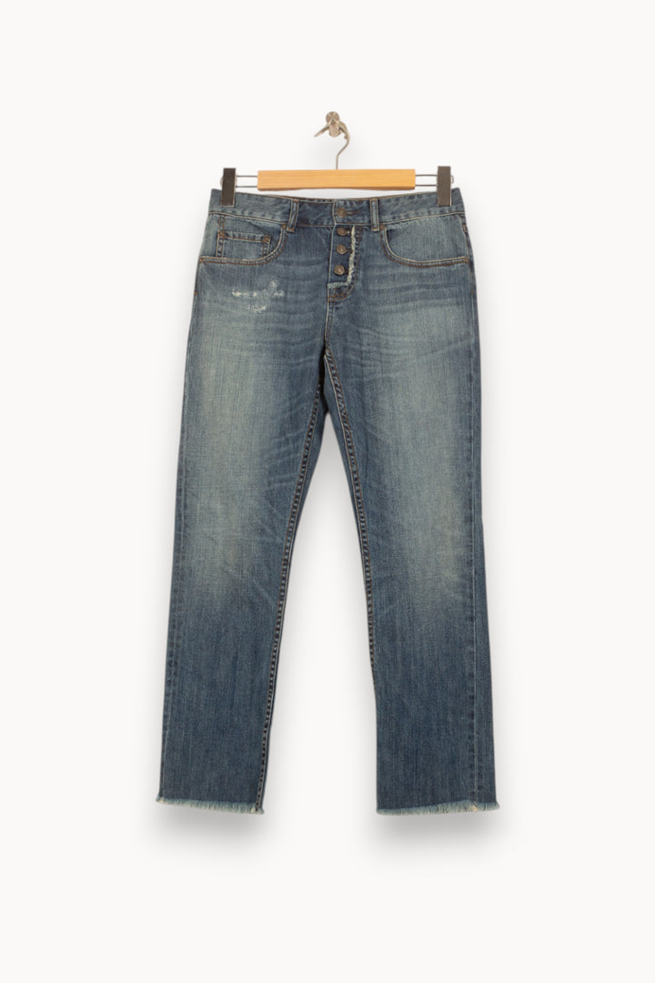 Jean Droit Bleu - Taille S/36 de la marque Bérénice | PARAD62493 - Vendu par Paradigme - Image 2