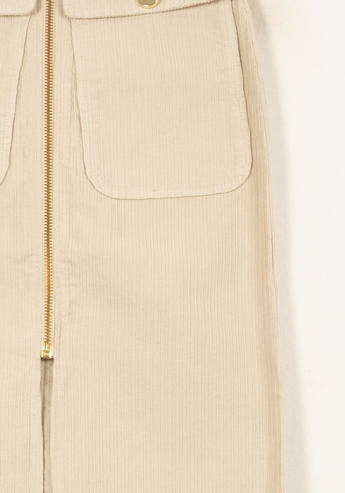 Jupe Midi Beige - Taille S/36 de la marque Bérénice | PARAD62499 - Vendu par Paradigme - Image 3