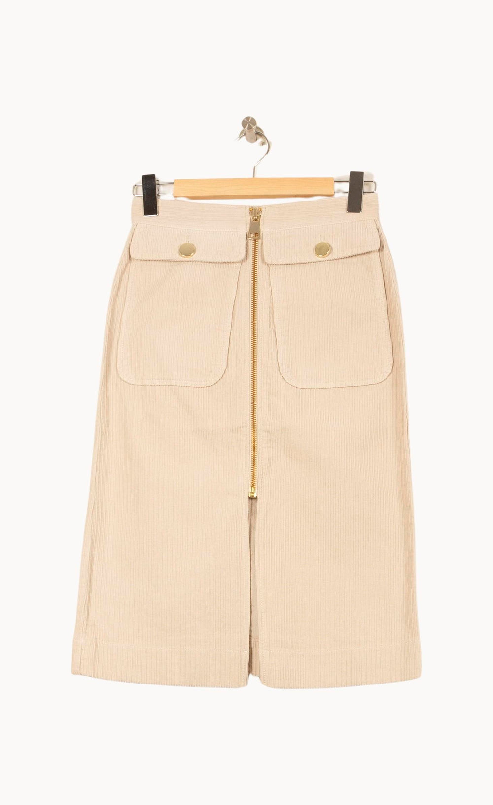 Jupe Midi Beige - Taille S/36 de la marque Bérénice | PARAD62499 - Vendu par Paradigme - Image 2