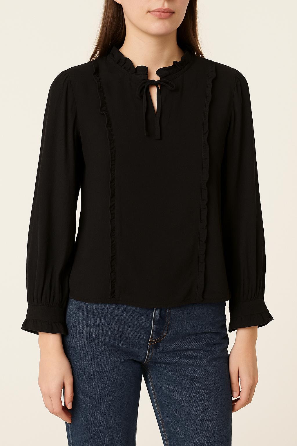 Blouse Noire - Taille S/36 de la marque Bérénice | PARAD62512 - Vendu par Paradigme - Image 1