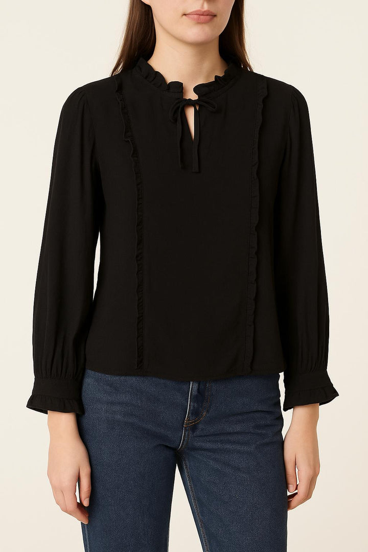 Blouse Noire - Taille S/36 de la marque Bérénice | PARAD62512 - Vendu par Paradigme - Image 1