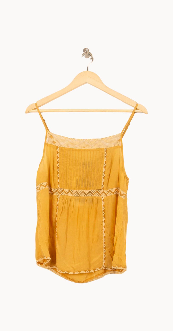 Débardeur Jaune - Taille S/36 de la marque Bérénice | PARAD62514 - Vendu par Paradigme - Image 2