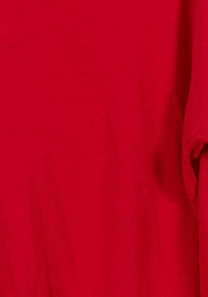 Tee-shirt manches longues rouge - Taille XS/34 de la marque Bérénice | PARAD62517 - Vendu par Paradigme - Image 3