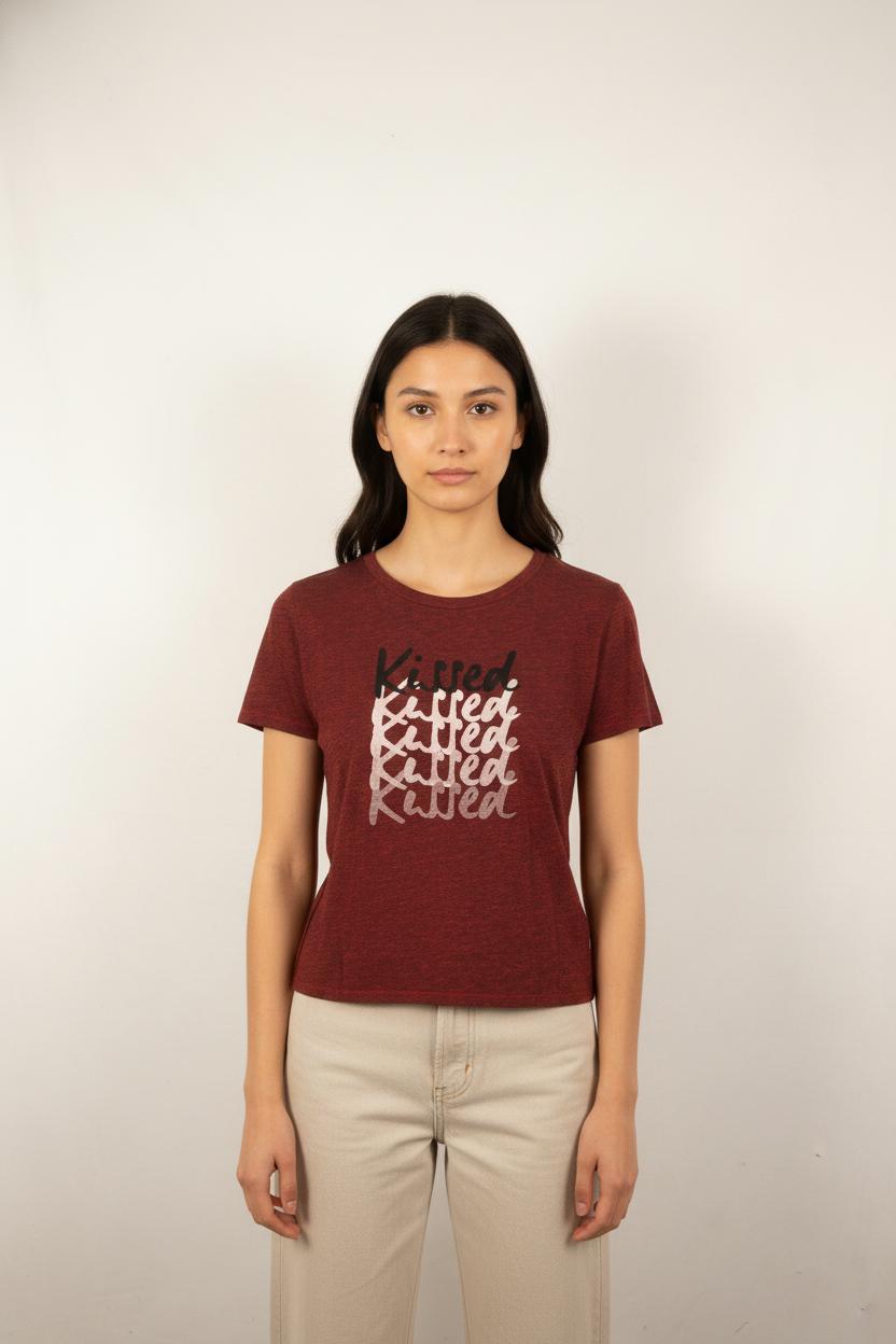 Tee-shirt Bordeaux - Taille S/36