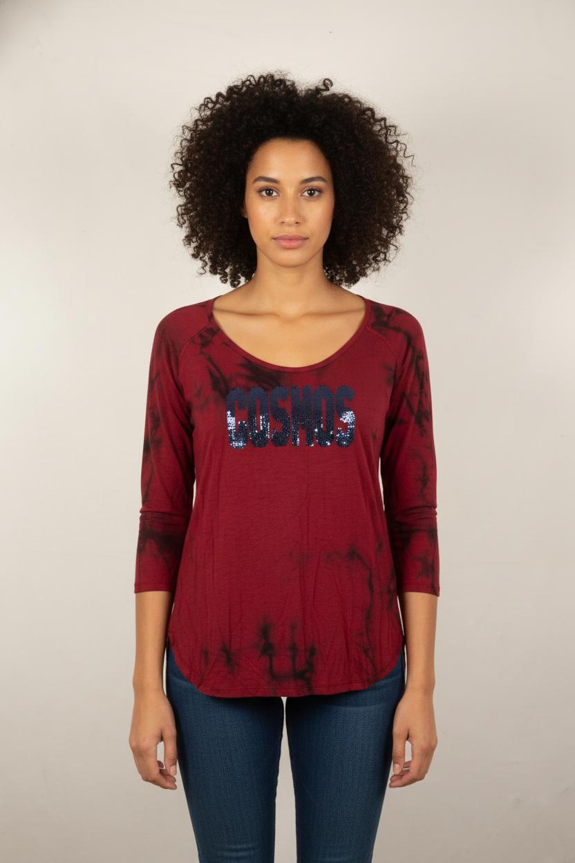 Tee-shirt Rouge et Noir - Taille S/36