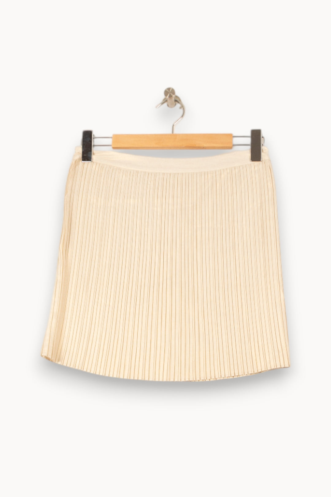 Jupe Plissée Beige - Taille S/36 de la marque Bérénice | PARAD62538 - Vendu par Paradigme - Image 4