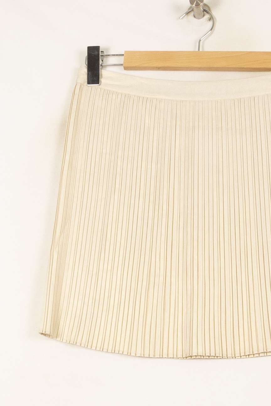 Jupe Plissée Beige - Taille S/36 de la marque Bérénice | PARAD62538 - Vendu par Paradigme - Image 3