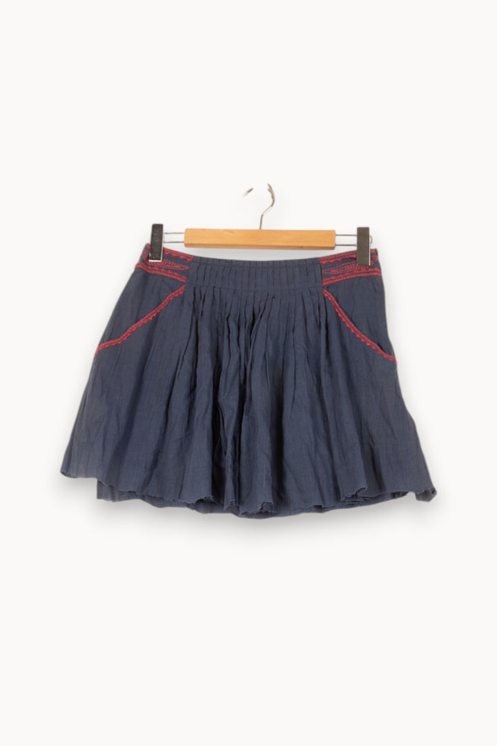 Jupe Courte Bleue - Taille S/36 de la marque Bérénice | PARAD62542 - Vendu par Paradigme - Image 2