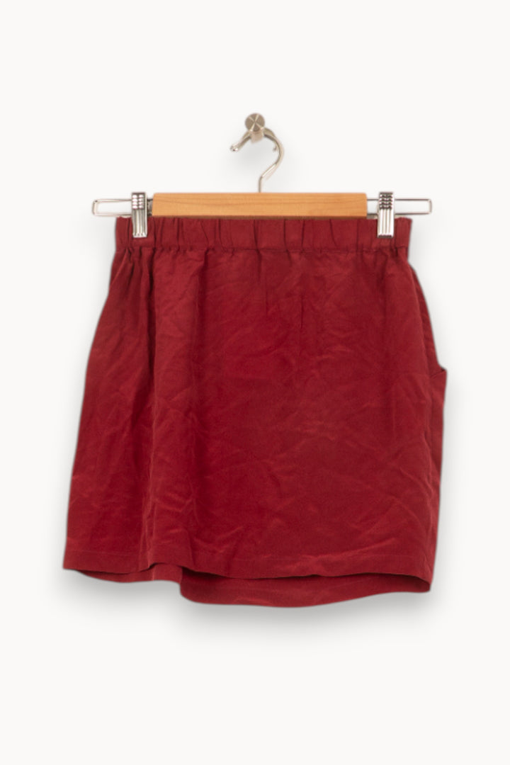 Jupe Courte Bordeaux - Taille S/36 de la marque Bérénice | PARAD62544 - Vendu par Paradigme - Image 2