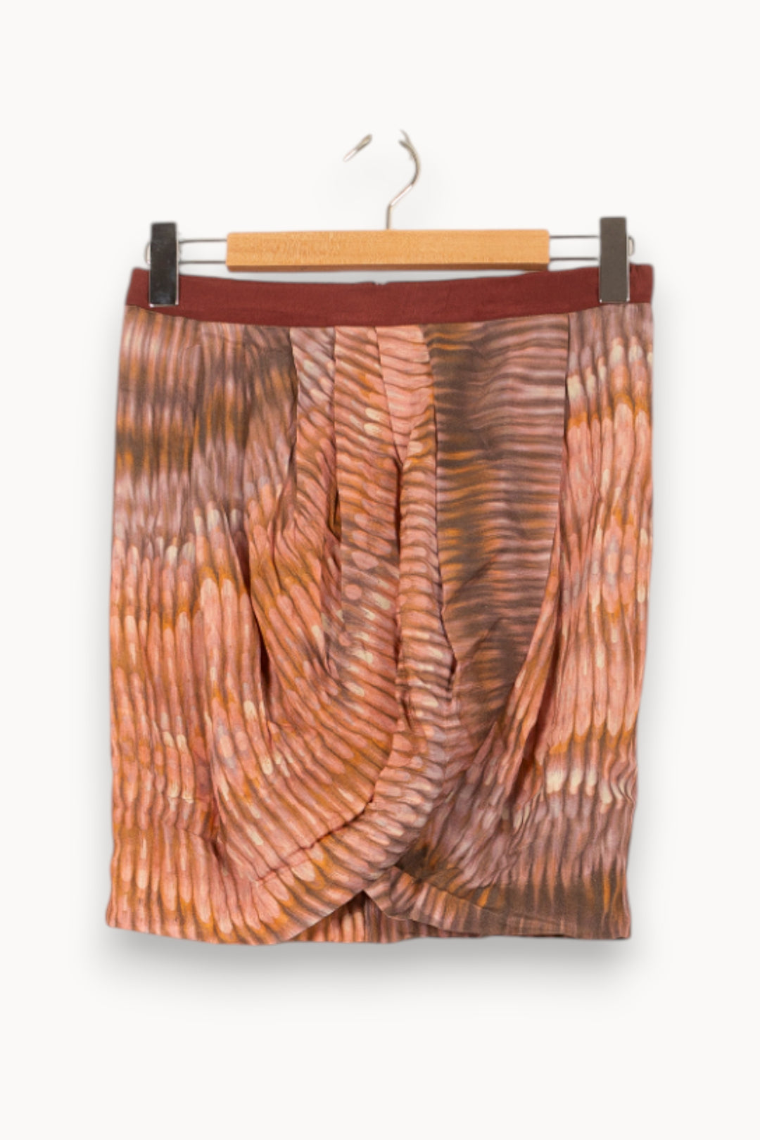 Jupe Droite Marron - Taille S/36 de la marque Bérénice | PARAD62545 - Vendu par Paradigme - Image 3