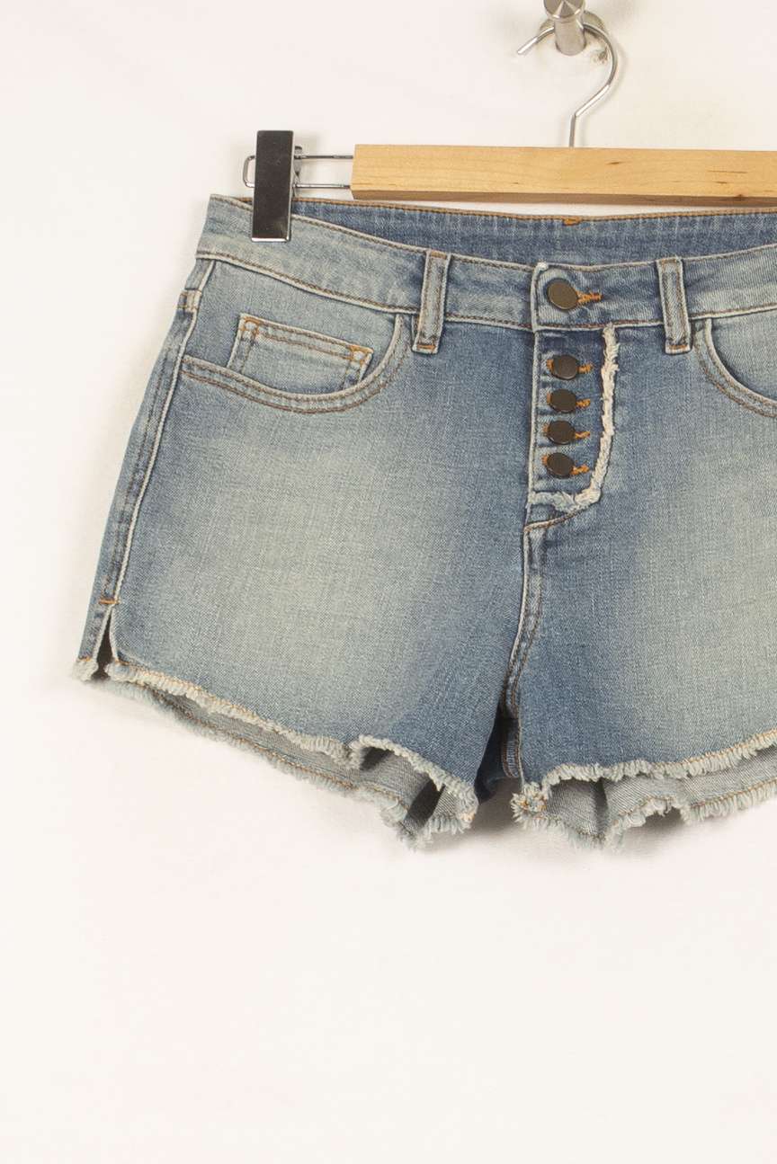 Short en Jean Bleu - Taille M/38 de la marque Bérénice | PARAD62550 - Vendu par Paradigme - Image 3