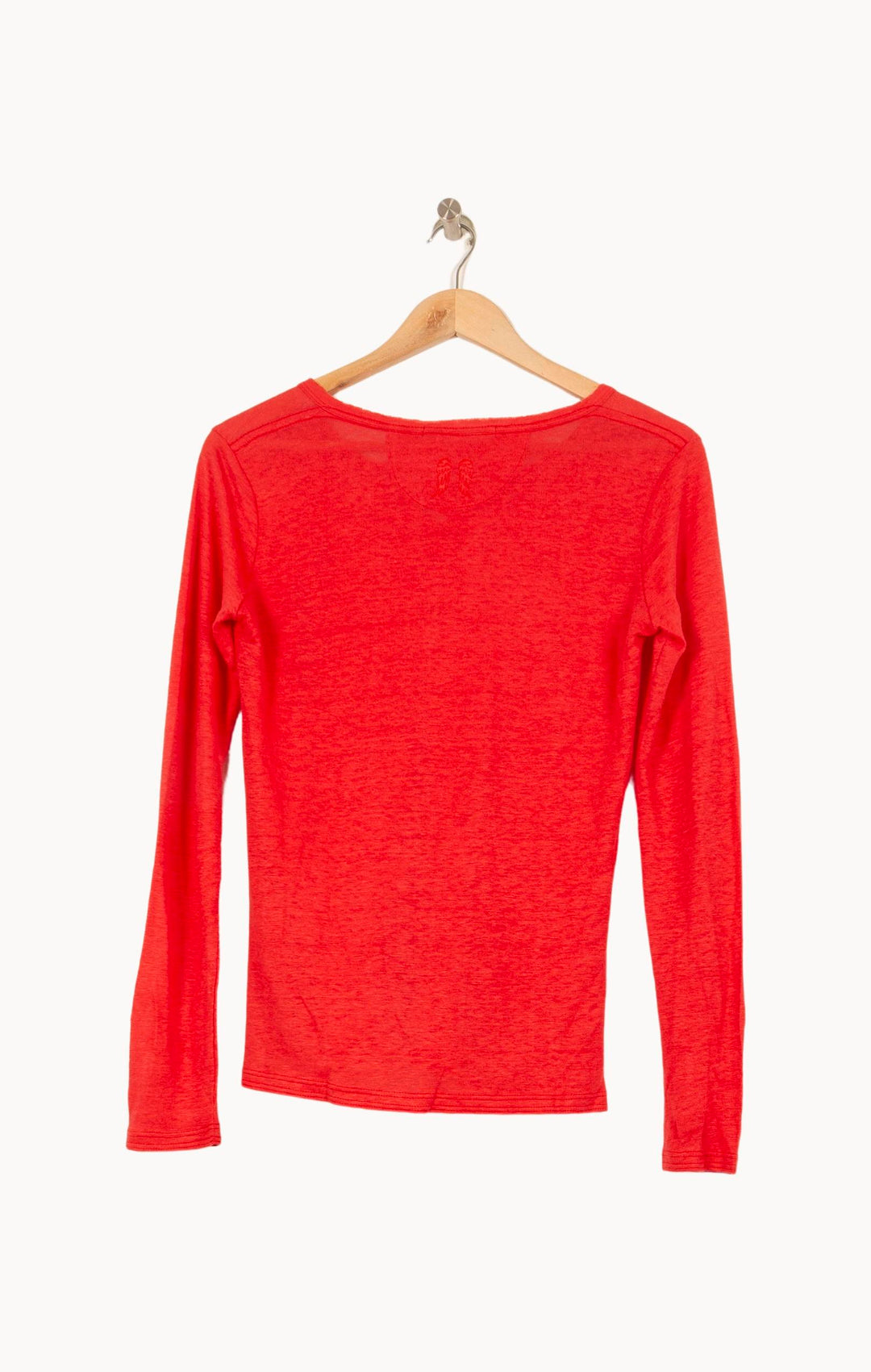 Tee-shirt Rouge - Taille XS/34 de la marque Bérénice | PARAD62561 - Vendu par Paradigme - Image 4