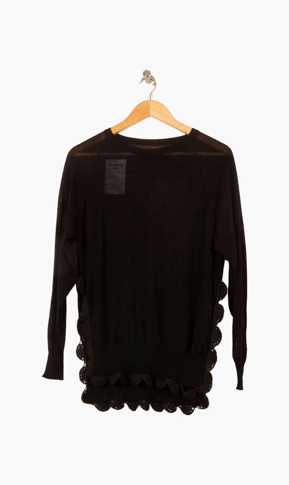 Tee-shirt Noir - Taille S/36 de la marque Bérénice | PARAD62562 - Vendu par Paradigme - Image 2