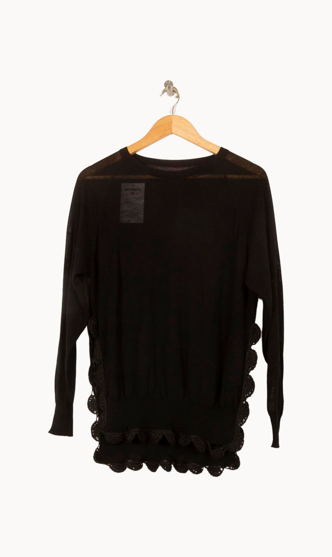 Tee-shirt Noir - Taille S/36 de la marque Bérénice | PARAD62562 - Vendu par Paradigme - Image 2