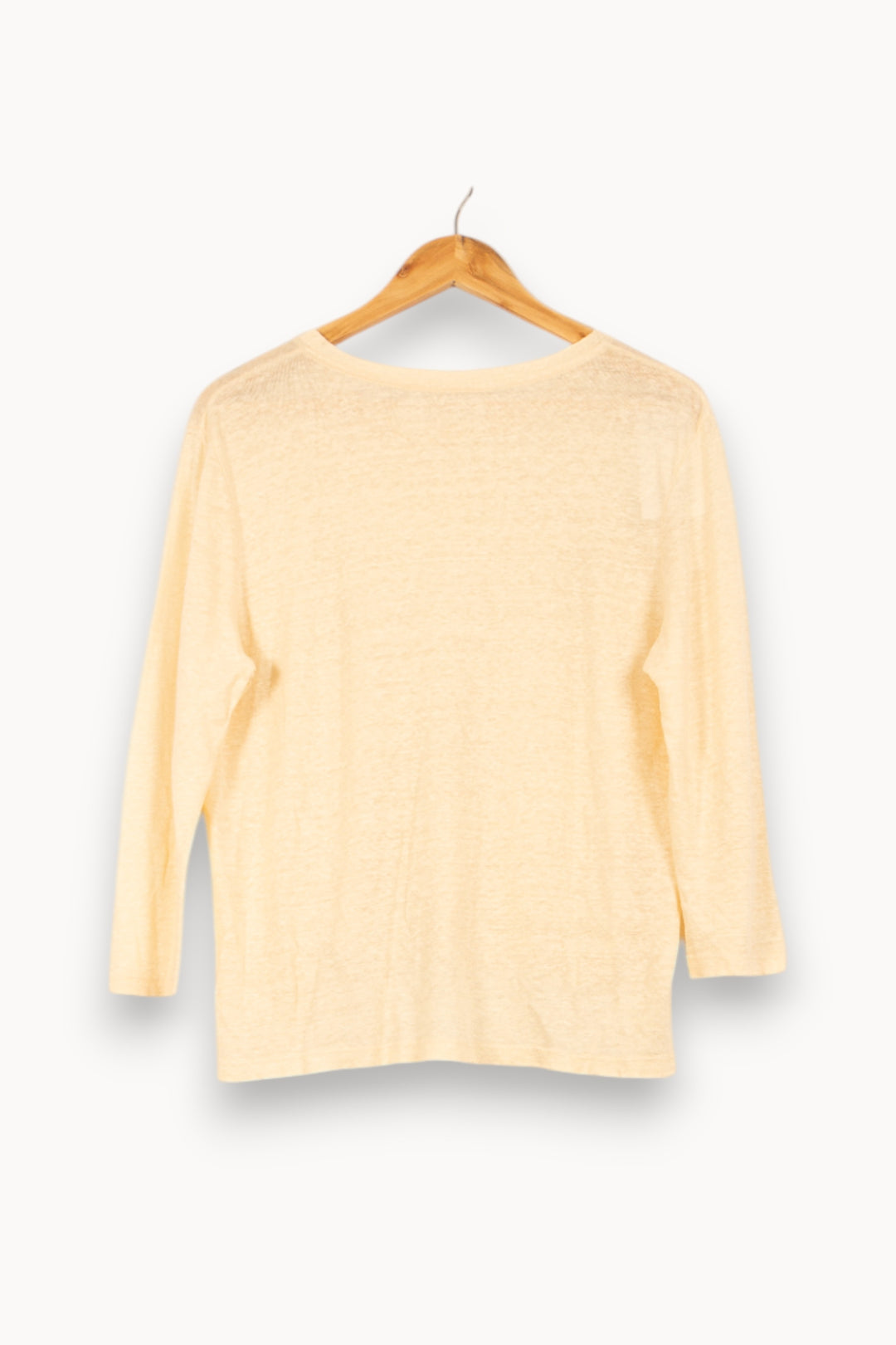 Tee-shirt Manches Longues Beige - Taille S/36 de la marque Bérénice | PARAD62564 - Vendu par Paradigme - Image 4