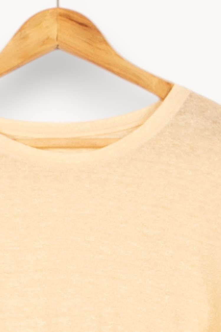 Tee-shirt Manches Longues Beige - Taille S/36 de la marque Bérénice | PARAD62564 - Vendu par Paradigme - Image 3