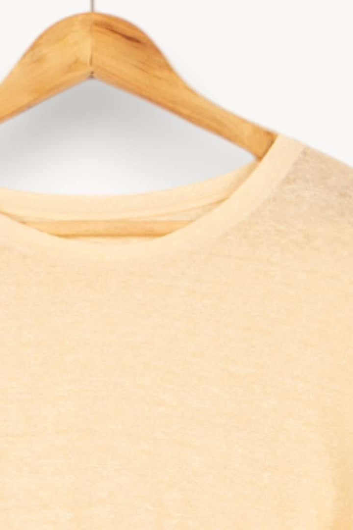 Tee-shirt Manches Longues Beige - Taille S/36 de la marque Bérénice | PARAD62564 - Vendu par Paradigme - Image 3