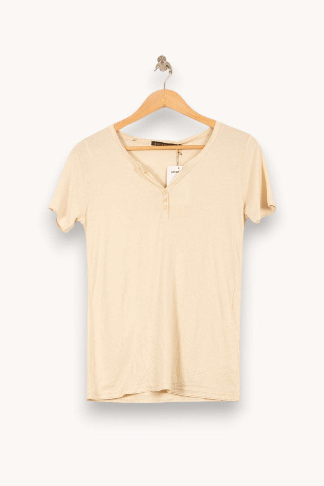Tee-shirt Beige - Taille S/36 de la marque Bérénice | PARAD62566 - Vendu par Paradigme - Image 2