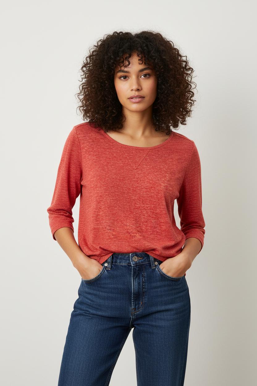 Tee-shirt Rouge - Taille S/36