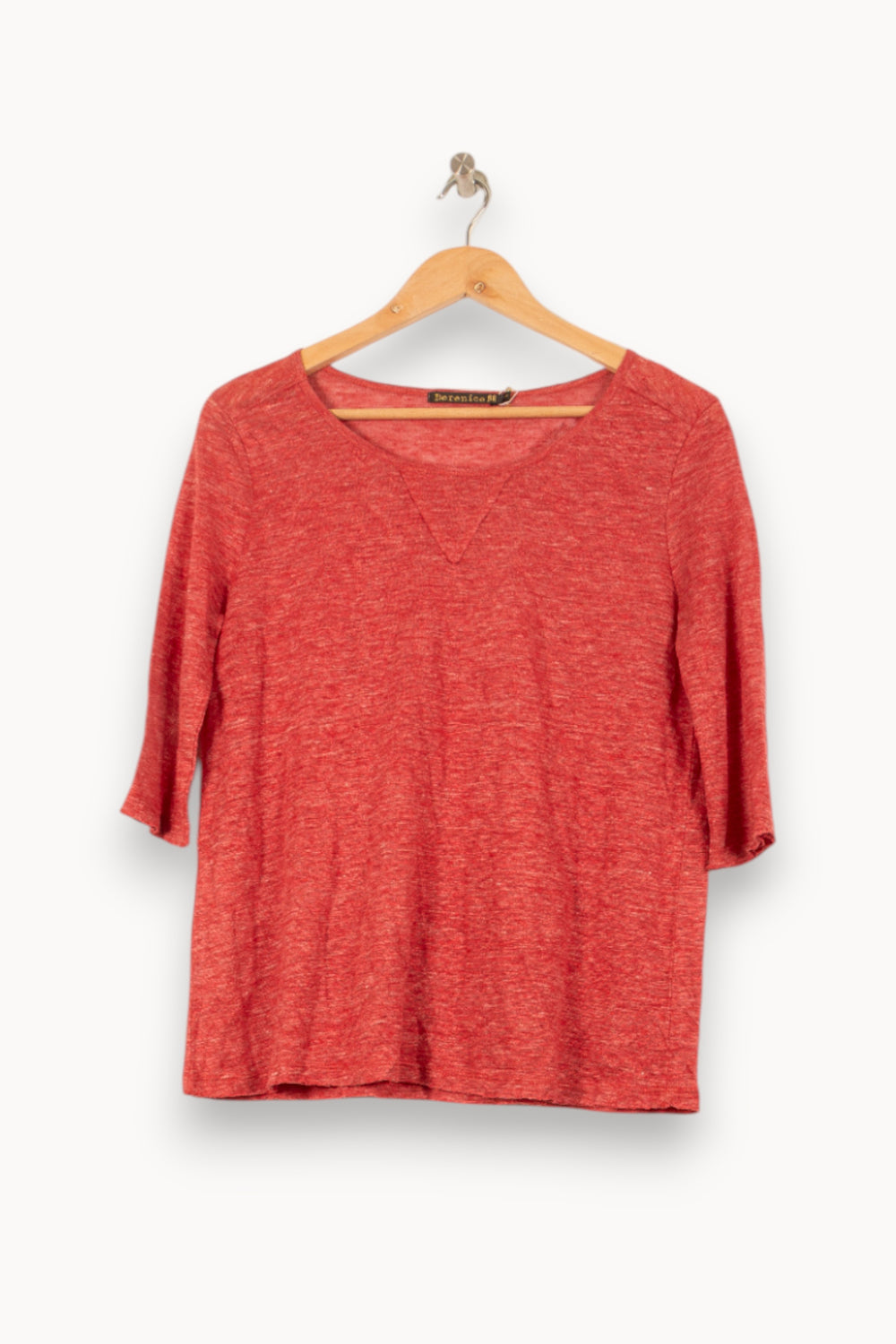 Tee-shirt Rouge - Taille S/36 de la marque Bérénice | PARAD62568 - Vendu par Paradigme - Image 2
