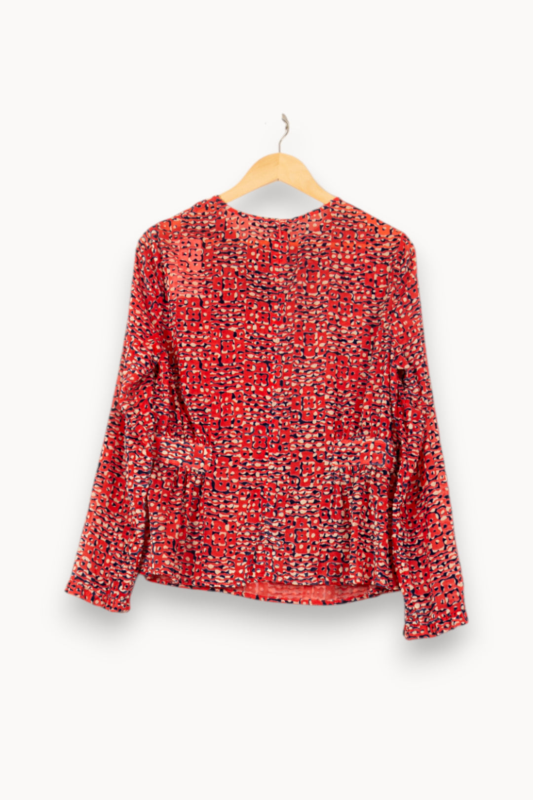 Blouse Rouge - Taille S/36 de la marque Bérénice | PARAD62569 - Vendu par Paradigme - Image 4