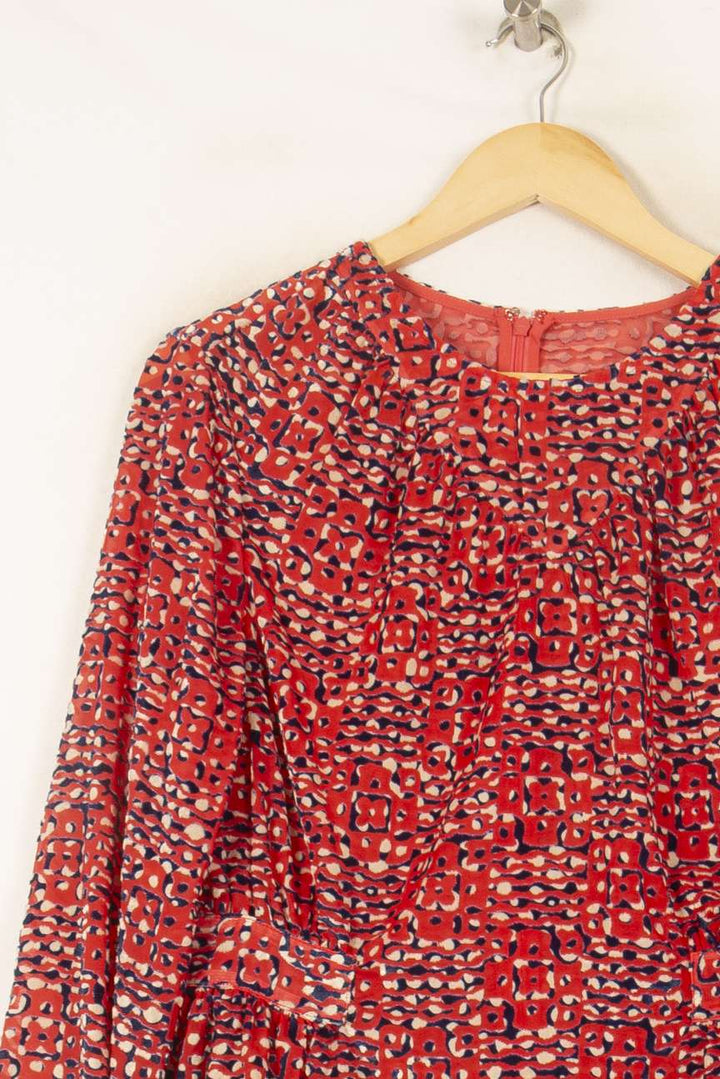Blouse Rouge - Taille S/36 de la marque Bérénice | PARAD62569 - Vendu par Paradigme - Image 3