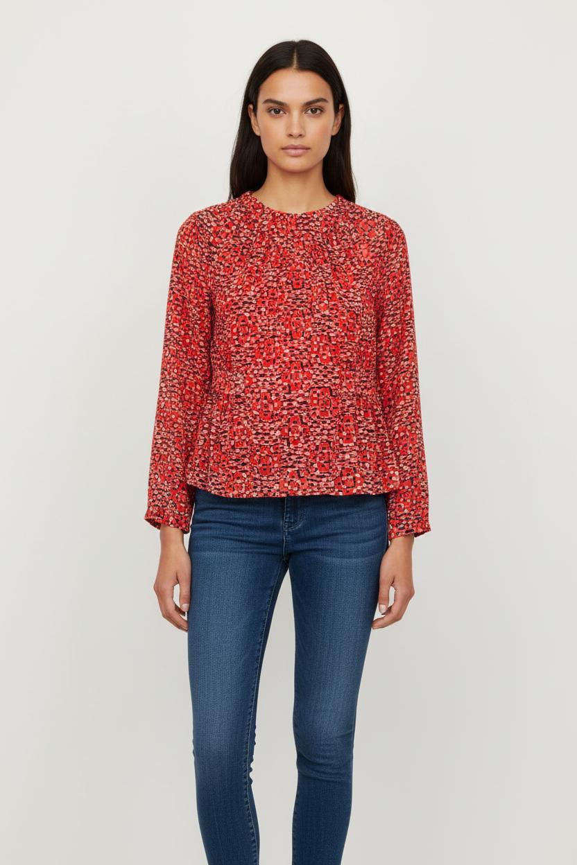 Blouse Rouge - Taille S/36